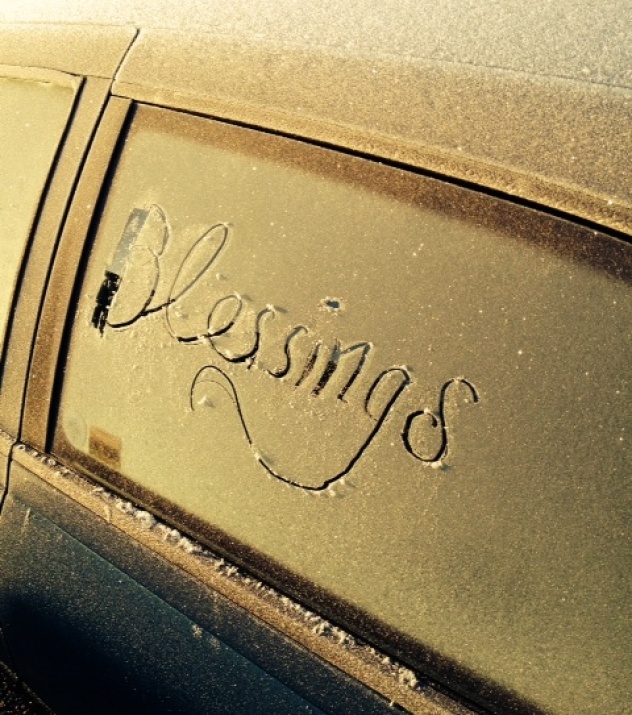 Blessings in frost