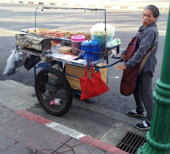 Street food seller, Bangkok