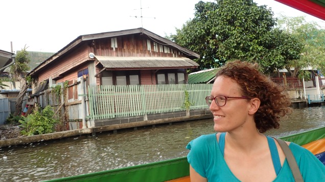 Boat ride through the Bangkok canals